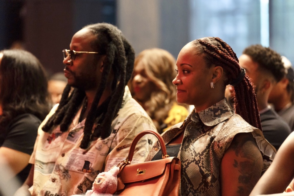 Audience engaged during the Red Clay screening at The Gathering Spot, Atlanta